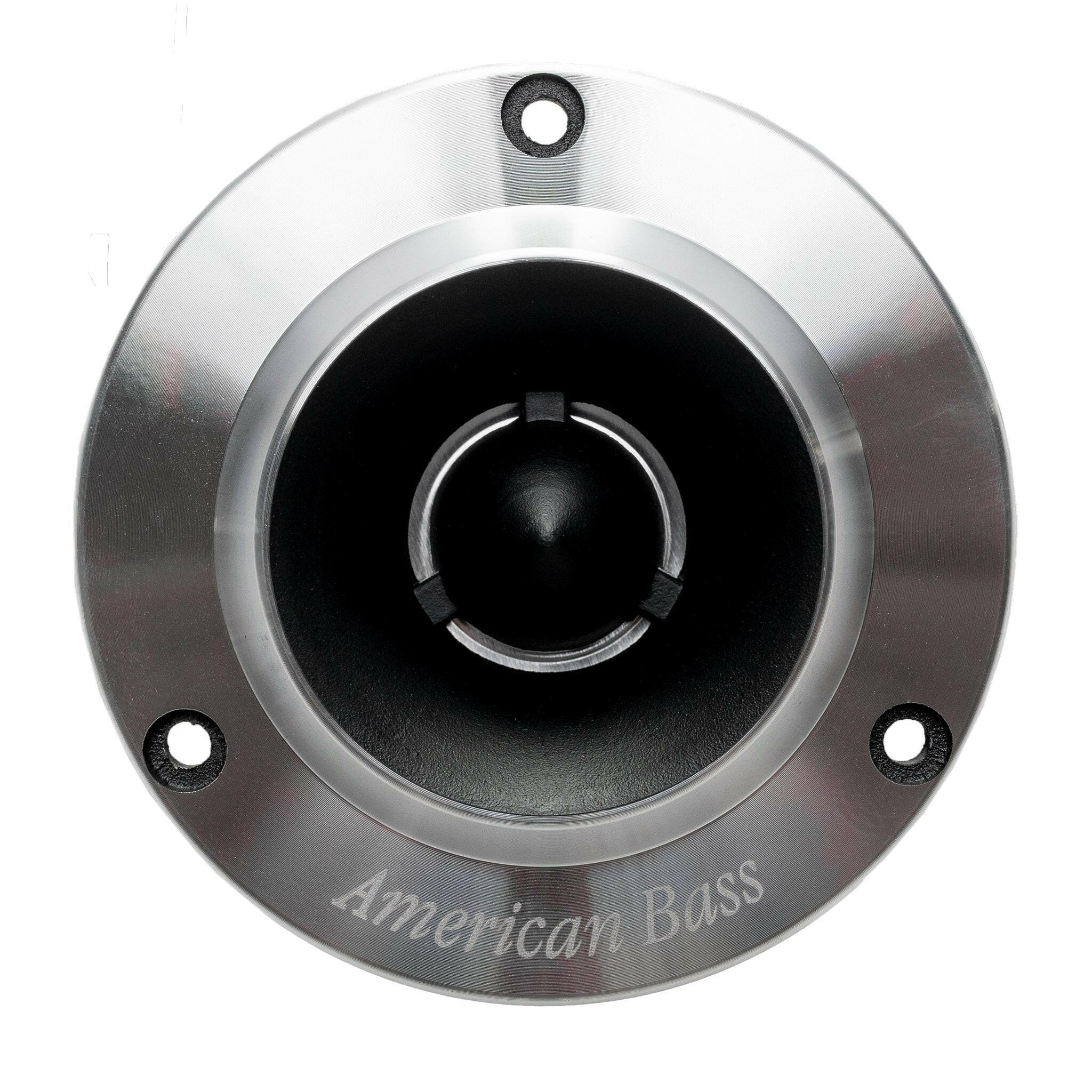 American Bass MX 252 Compression Super Tweeter (Black), 150 Watts