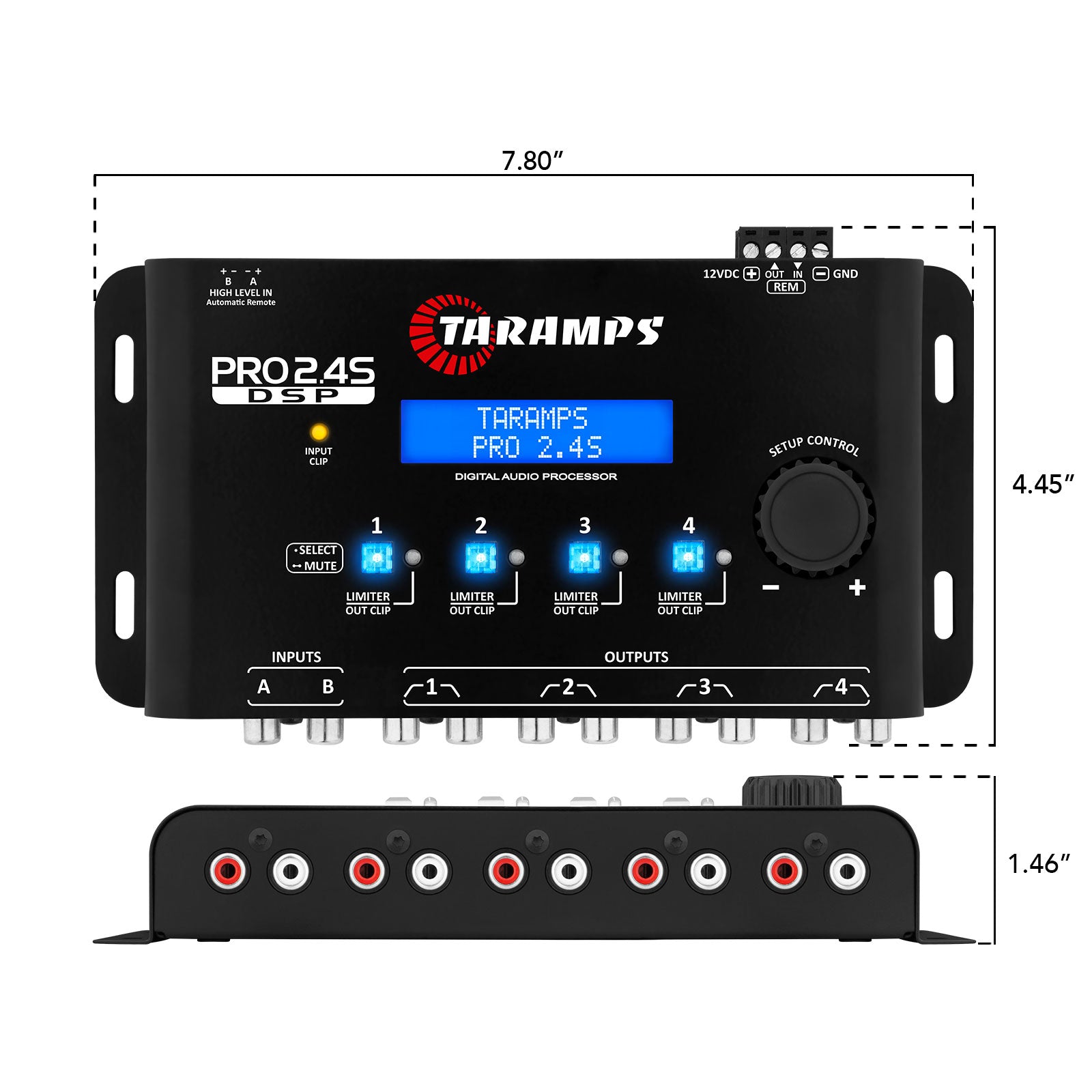 Taramps PRO 2.4S Audio Processor - 5