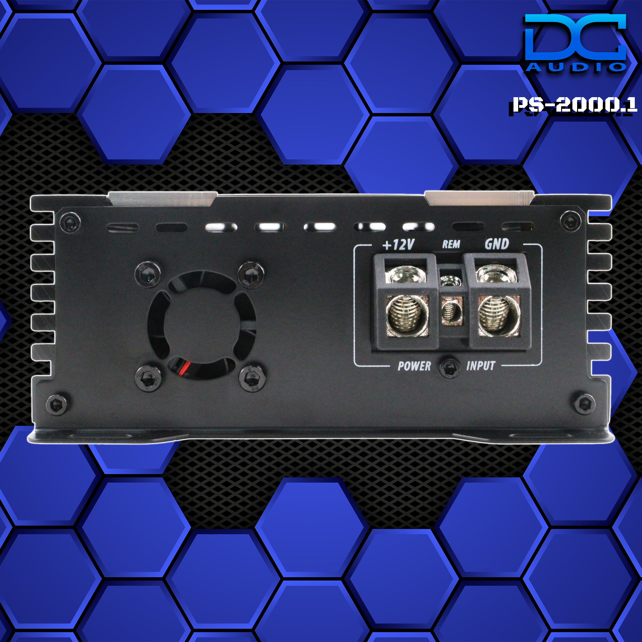 DC Audio PS2000x1 Monoblock Amplifier 2000W RMS 1 Ohm