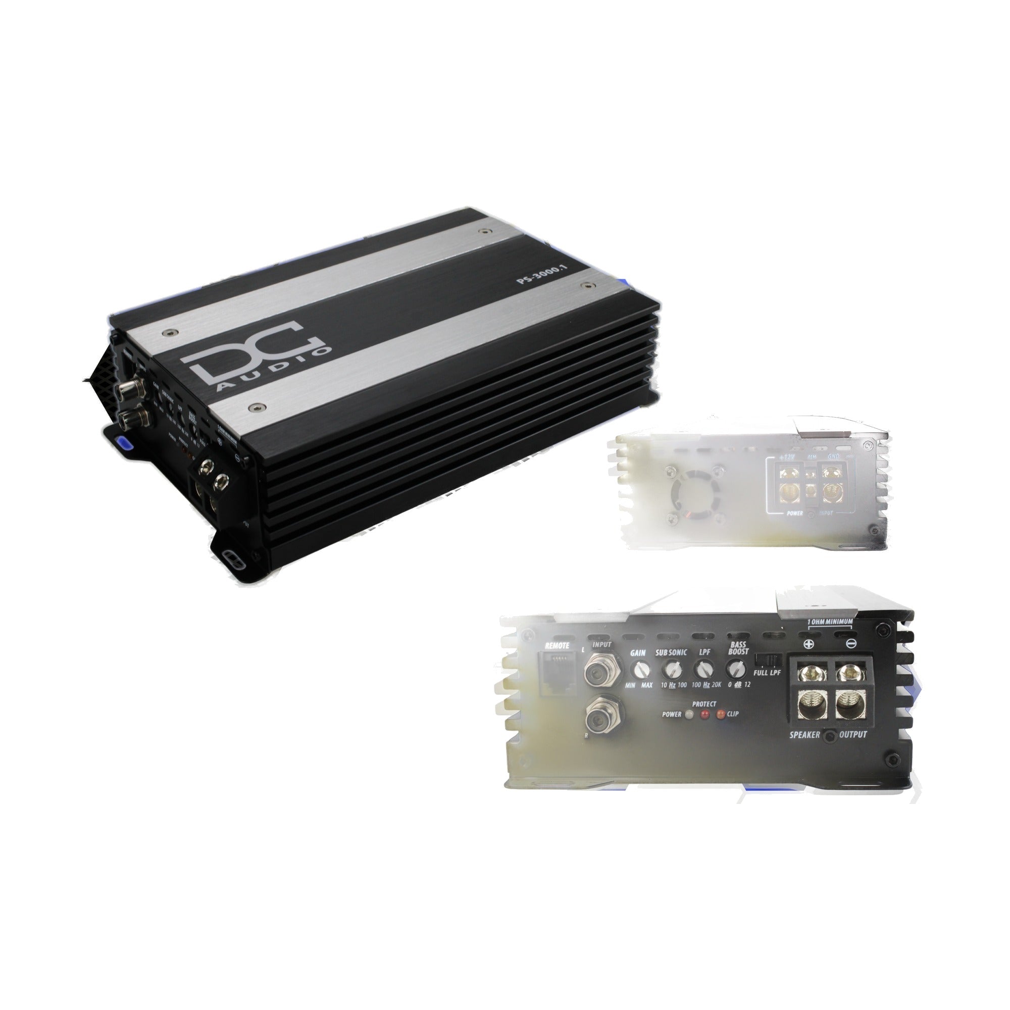 DC Audio PS3000x1 Monoblock Amplifier 3000W RMS 1 Ohm