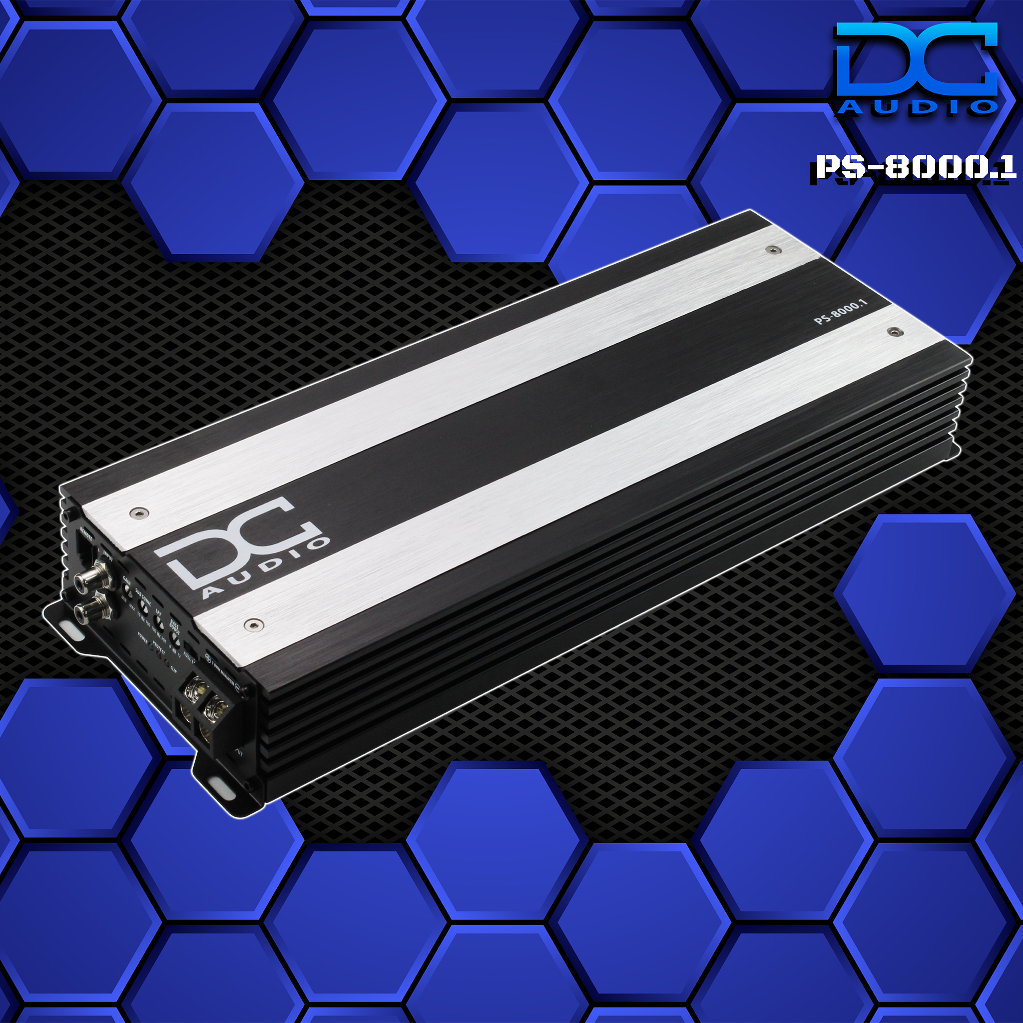 DC Audio PS8000x1 Monoblock Amplifier 8000W RMS 1 Ohm