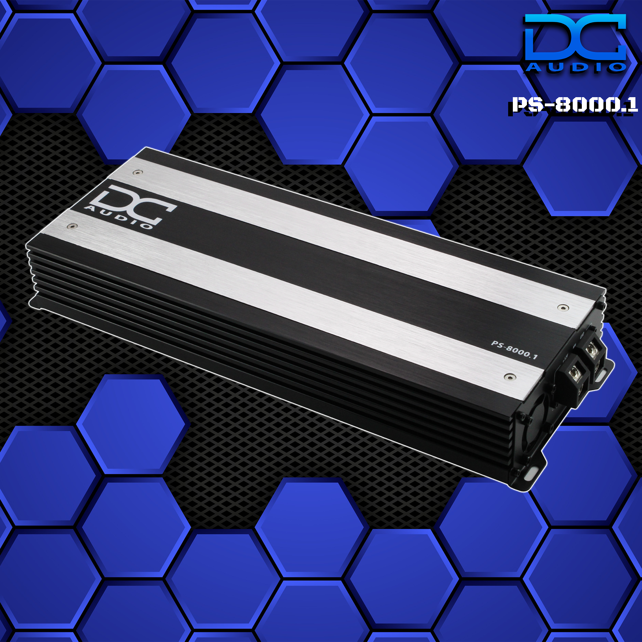 DC Audio PS8000x1 Monoblock Amplifier 8000W RMS 1 Ohm