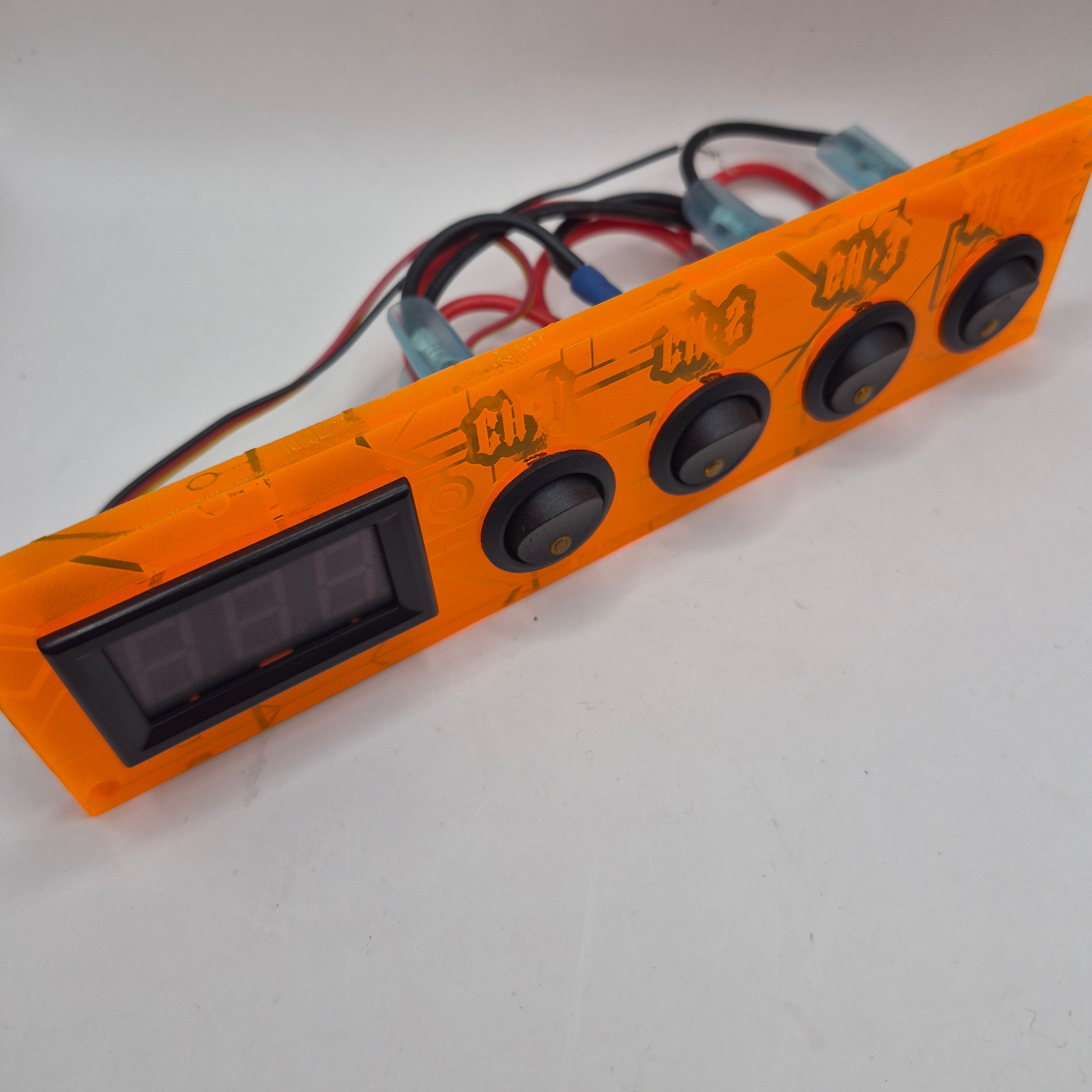 315 Custom Audio Switch Panel with Voltmeter