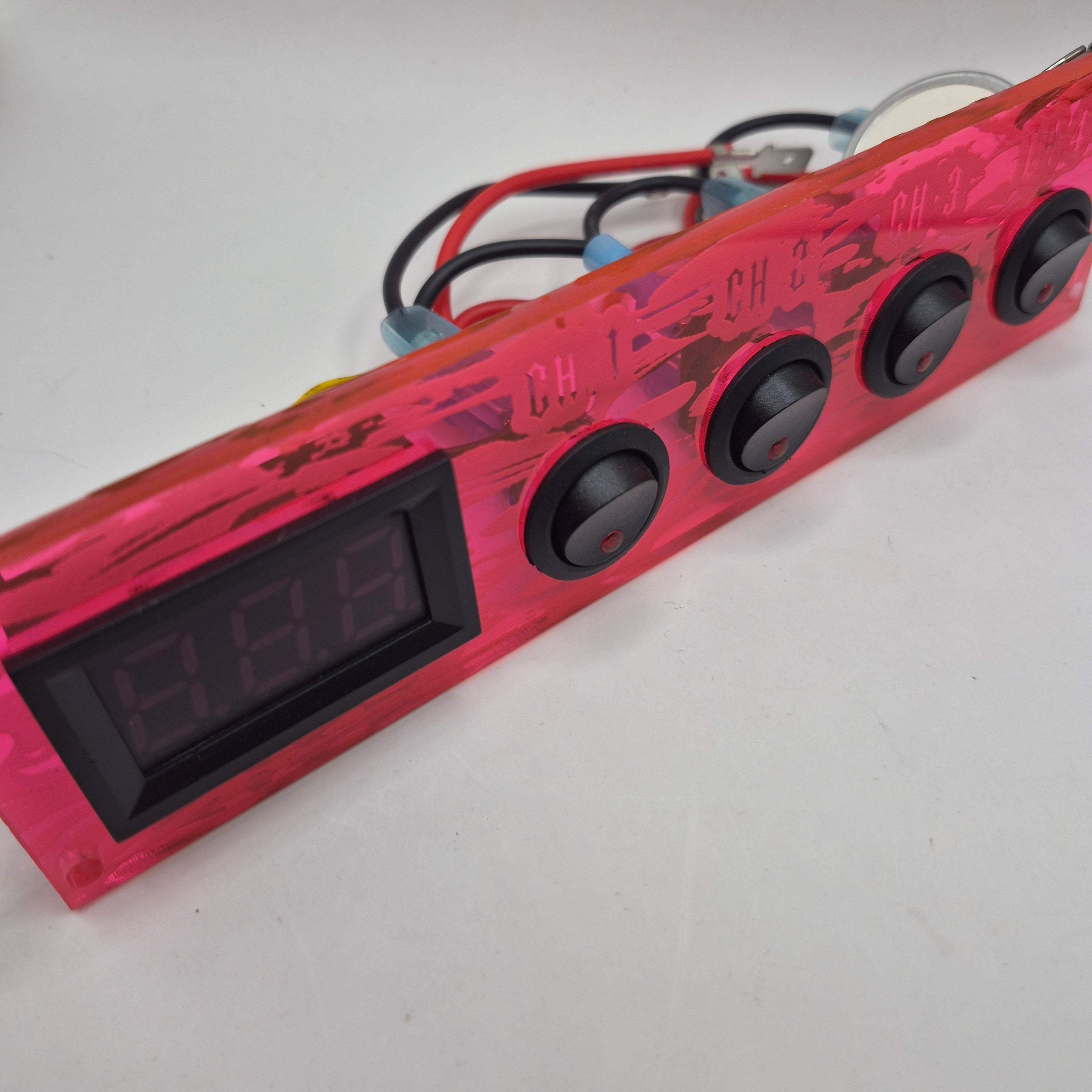 315 Custom Audio Switch Panel with Voltmeter
