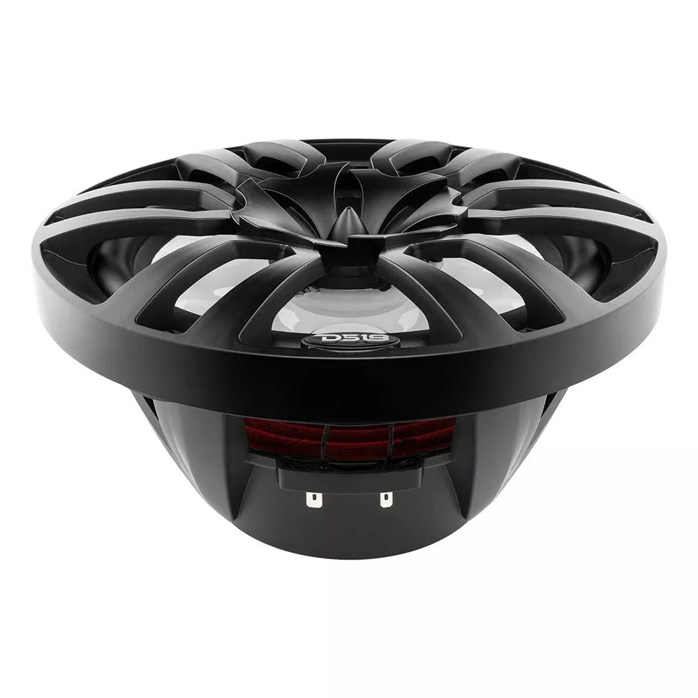 DS18 NXL 10" 2-Way Coaxial Marine Speaker with LED RGB Lights | 200W RMS 4-Ohm