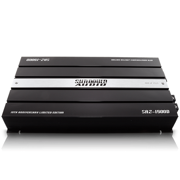 Sundown Audio SAZ-1500 15th Anniversary Edition 1500W Class-D Amplifier