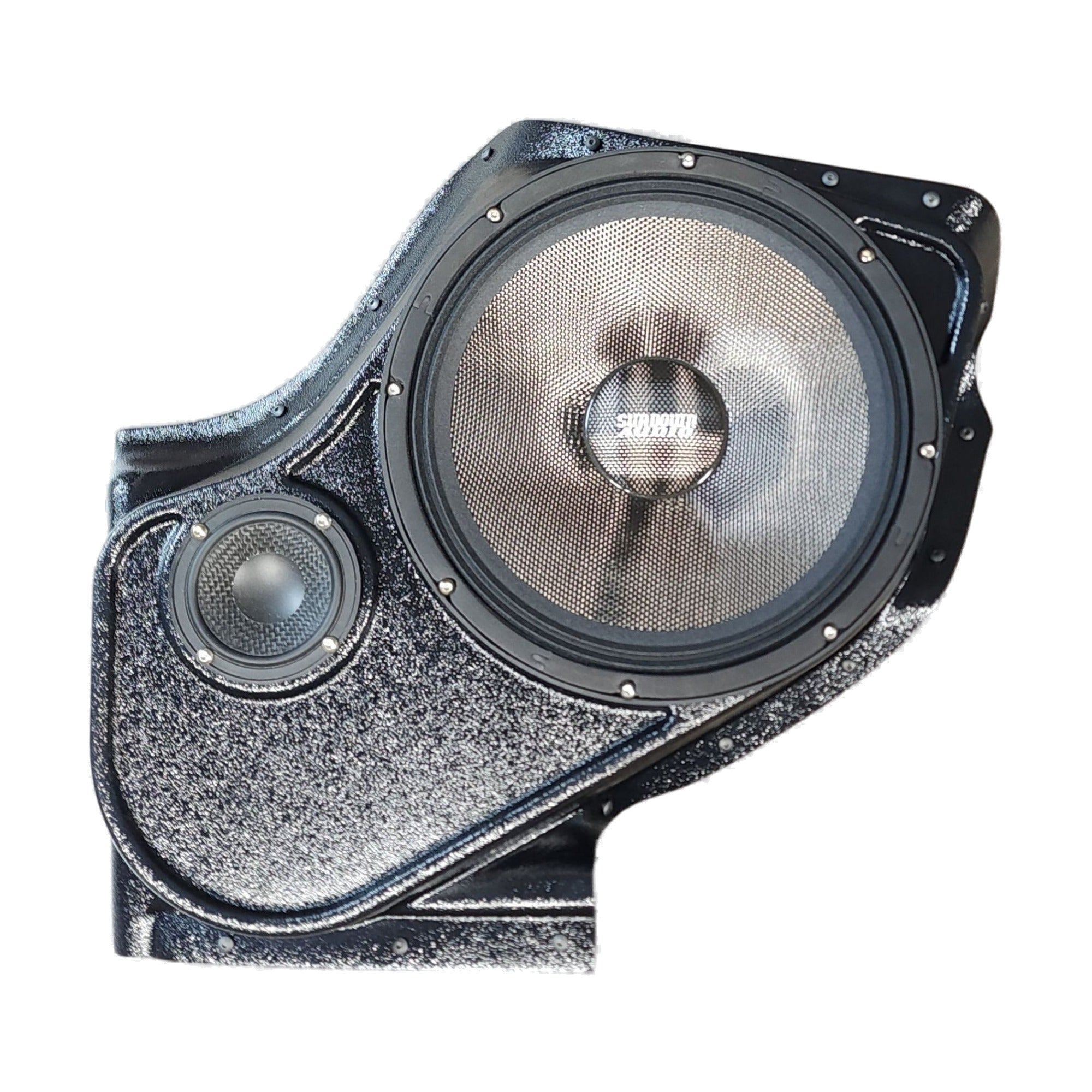 Custom Speaker Pods 00-GM-FT-UV-EW-FD-T3 10" + 3.5" Front Pods - 00-06 Escalade