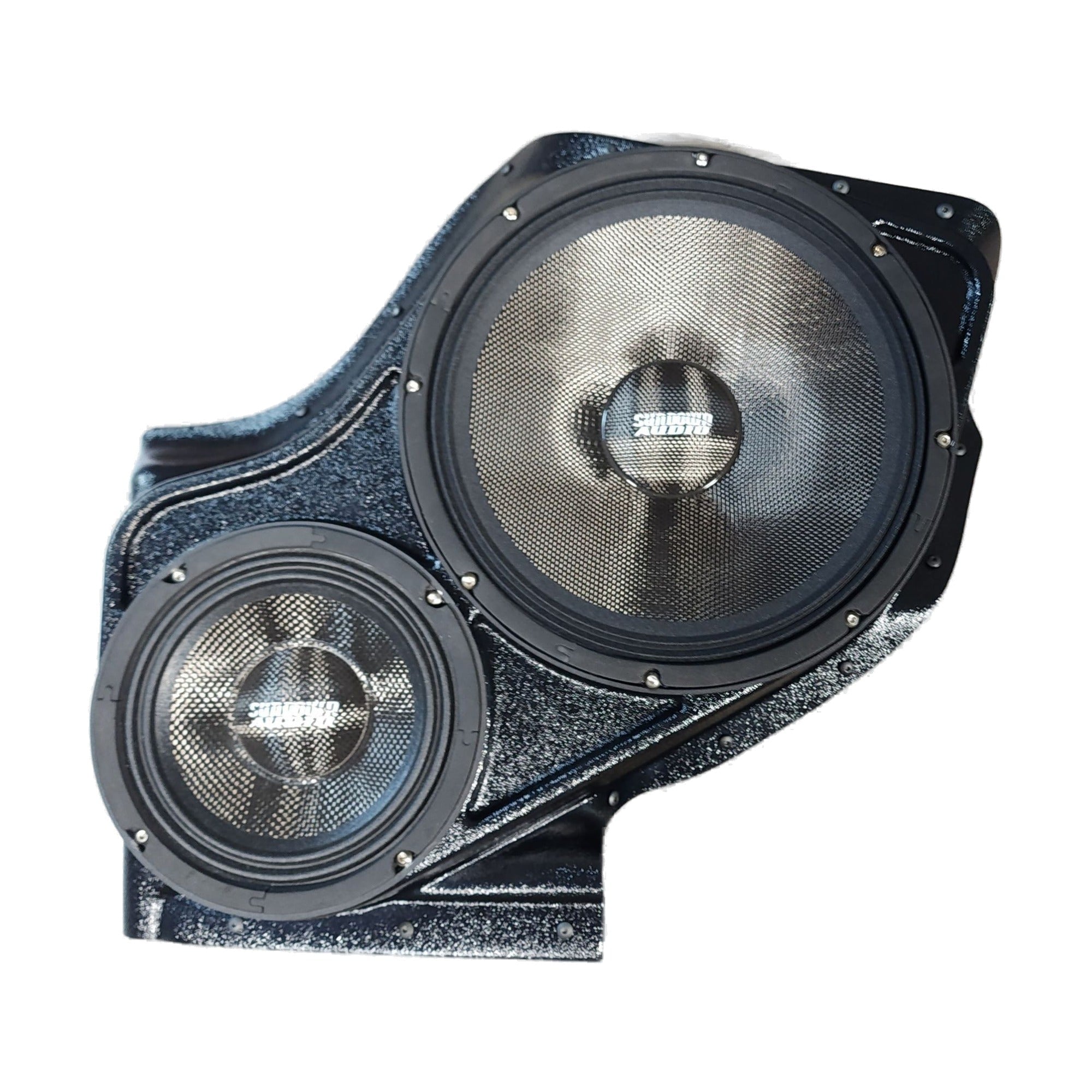 Custom Speaker Pods 00-GM-FT-UV-EW-FD-T6 10" + 6.5" Front Pods - 00-06 Escalade