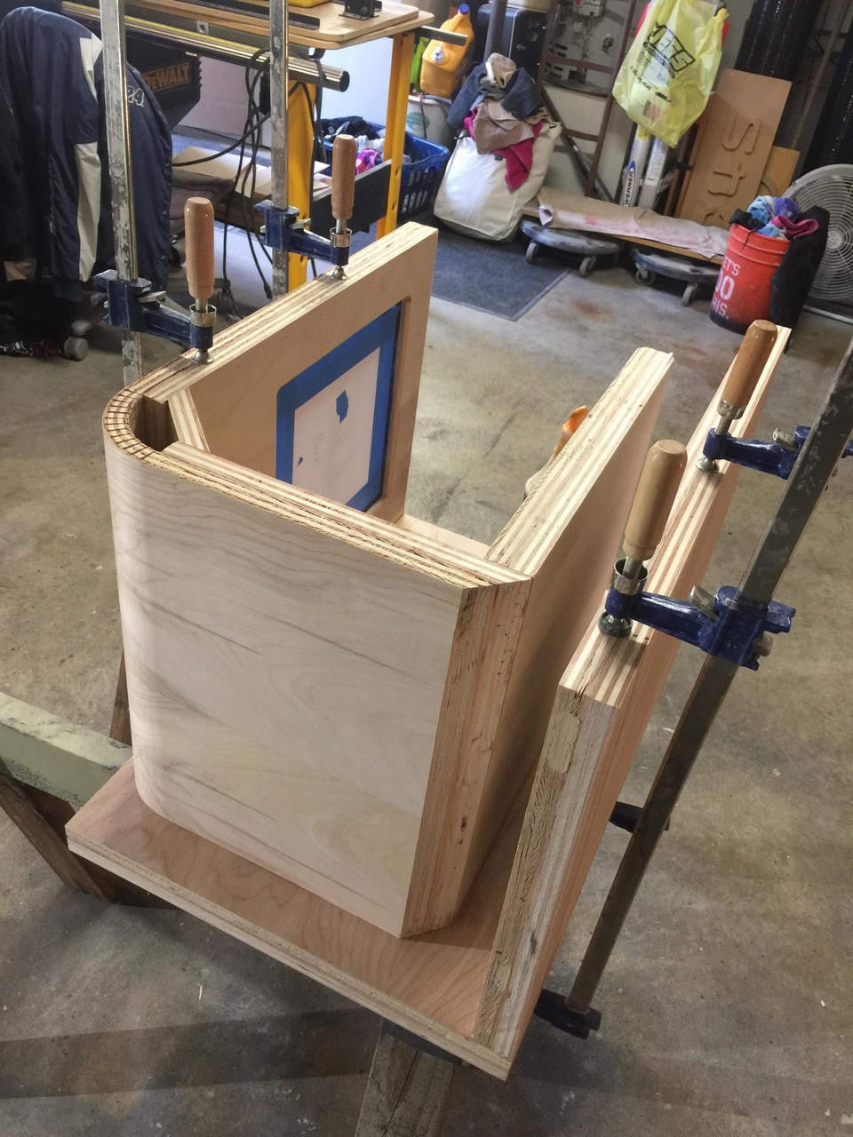 Down4Sound Single 12" Custom Kerf Ported Subwoofer Box (hand Made IN The Usa) Subwoofer Enclosure