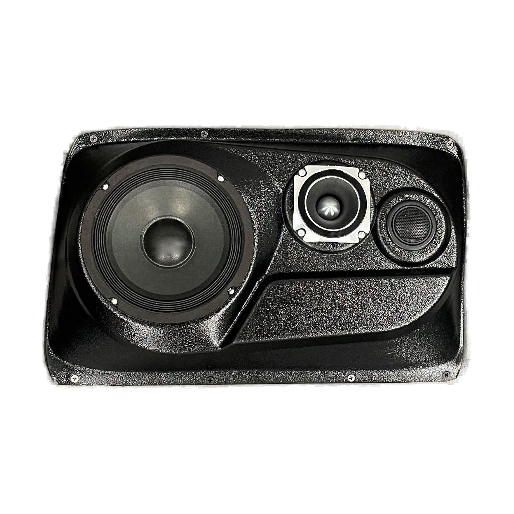 Custom Speaker Pods 00-GM-FT-EC-MW-RD-6G 6.5" + 3.5" + Tweeter Rear Pods - 00-06 Silverado