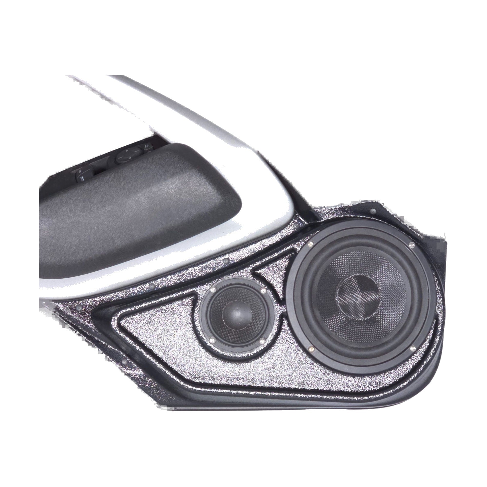 Custom Speaker Pods 16-CH-CM-UV-AL-FD-63 6.5" and 3.5" Pods - 16-24 Camaro