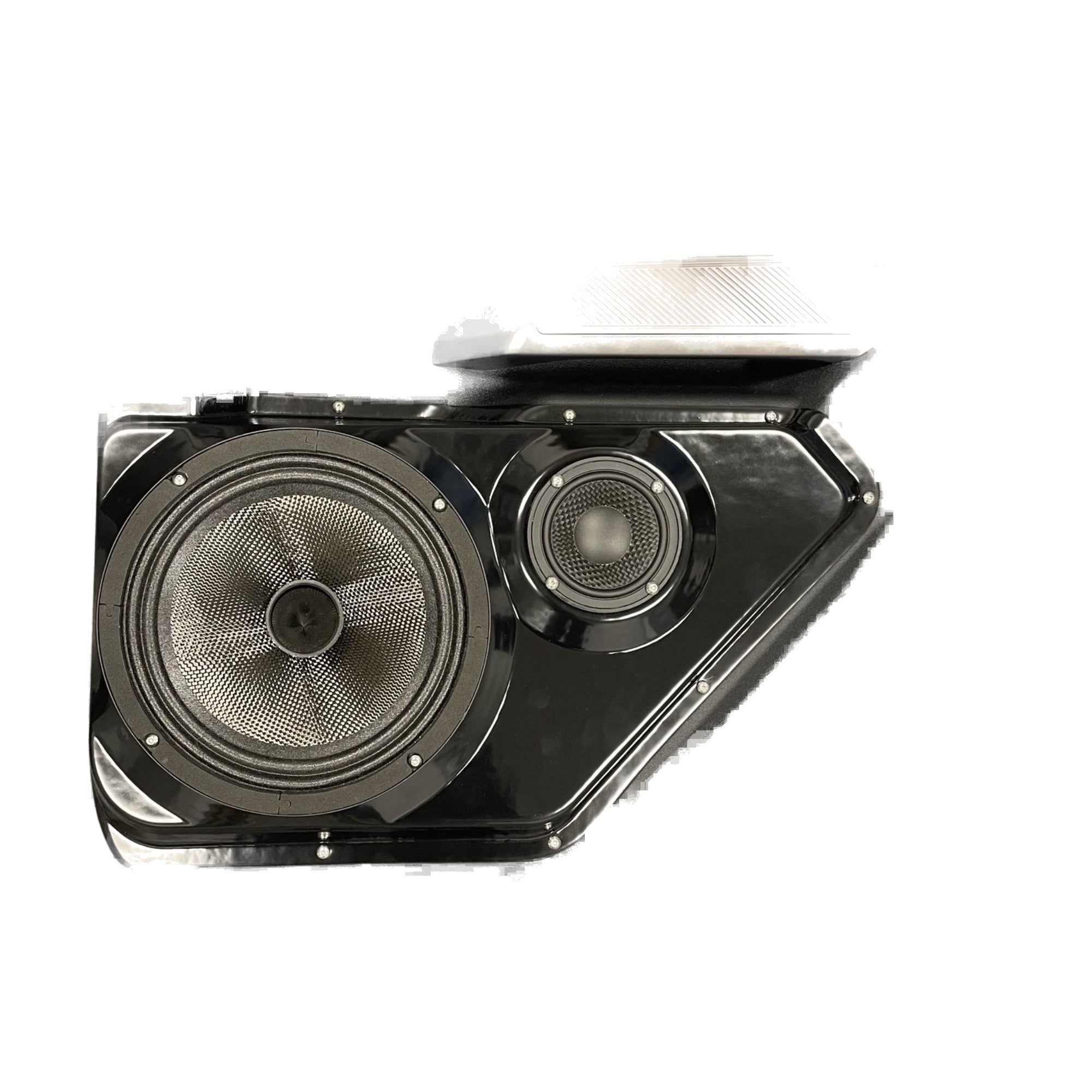 Custom Speaker Pods 21-FD-BR-UV-AL-FD-83 8" + 3.5" Front Pods - 21-23 Bronco