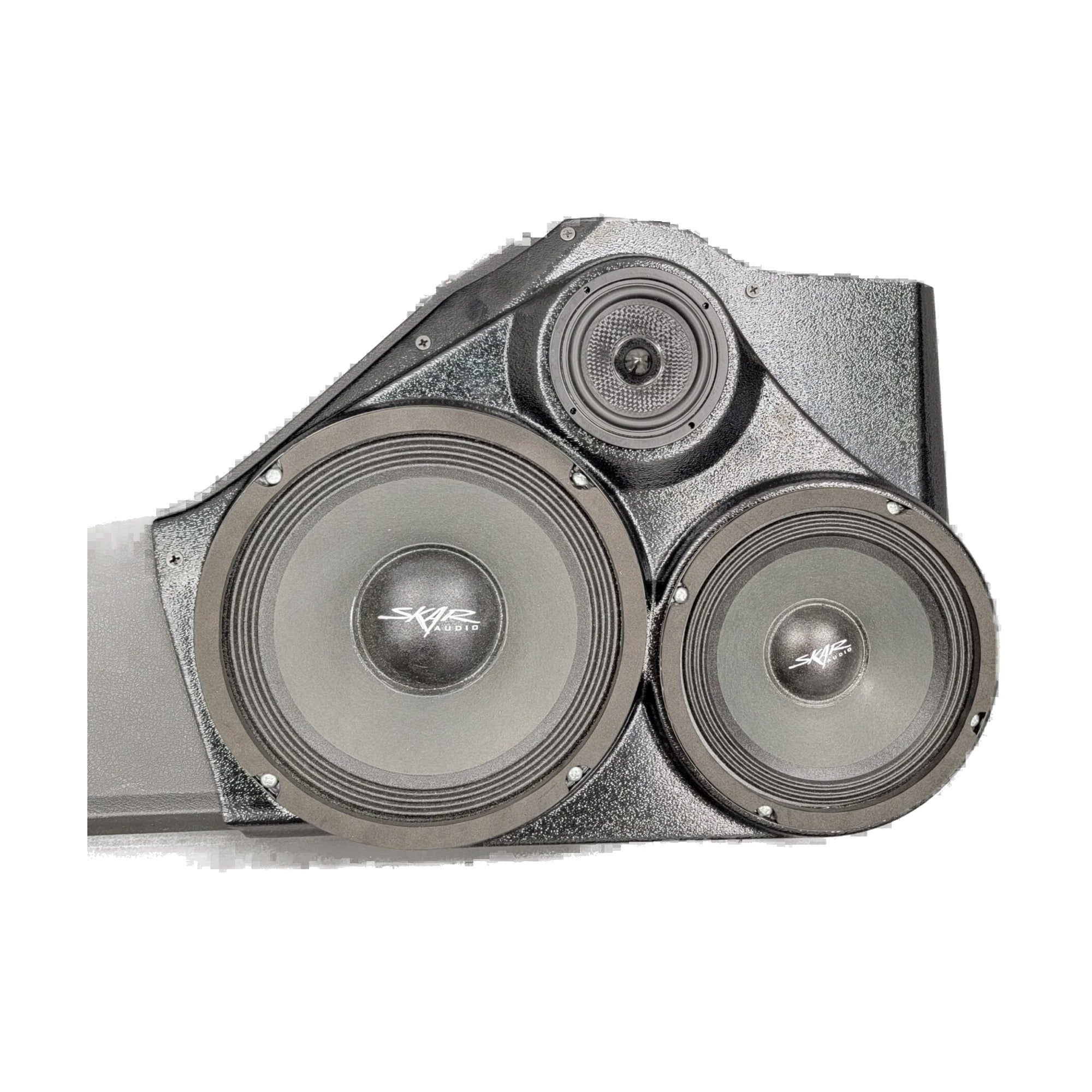 Custom Speaker Pods 08-CY-3C-UV-AL-FD-8P 8" and 6.5" and 3.5" Pods - 08-10 300C