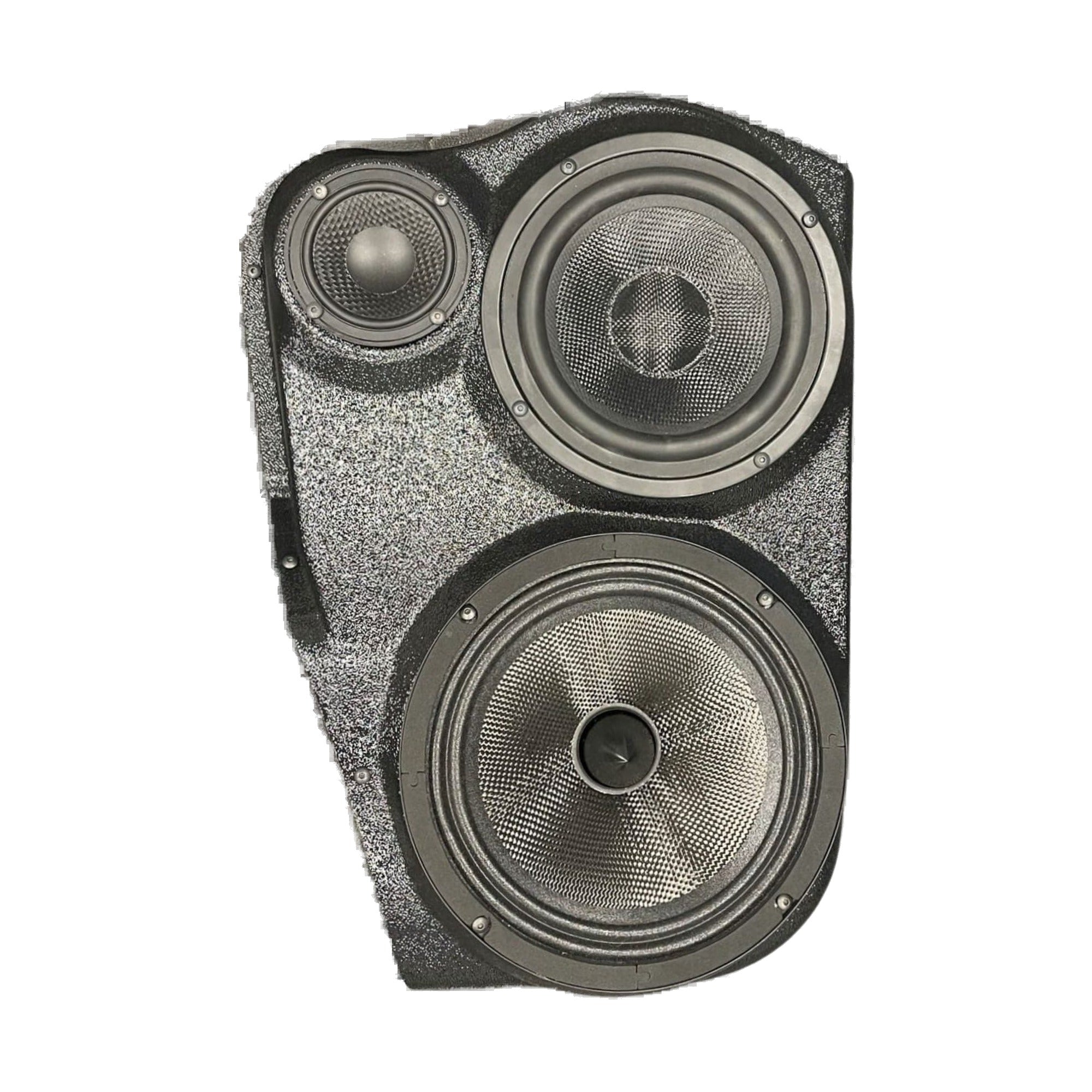 Custom Speaker Pods 07-GM-FT-UH-EW-RD-8P 8" + 6.5" + 3.5" Rear Pods - 07-09 Escalade