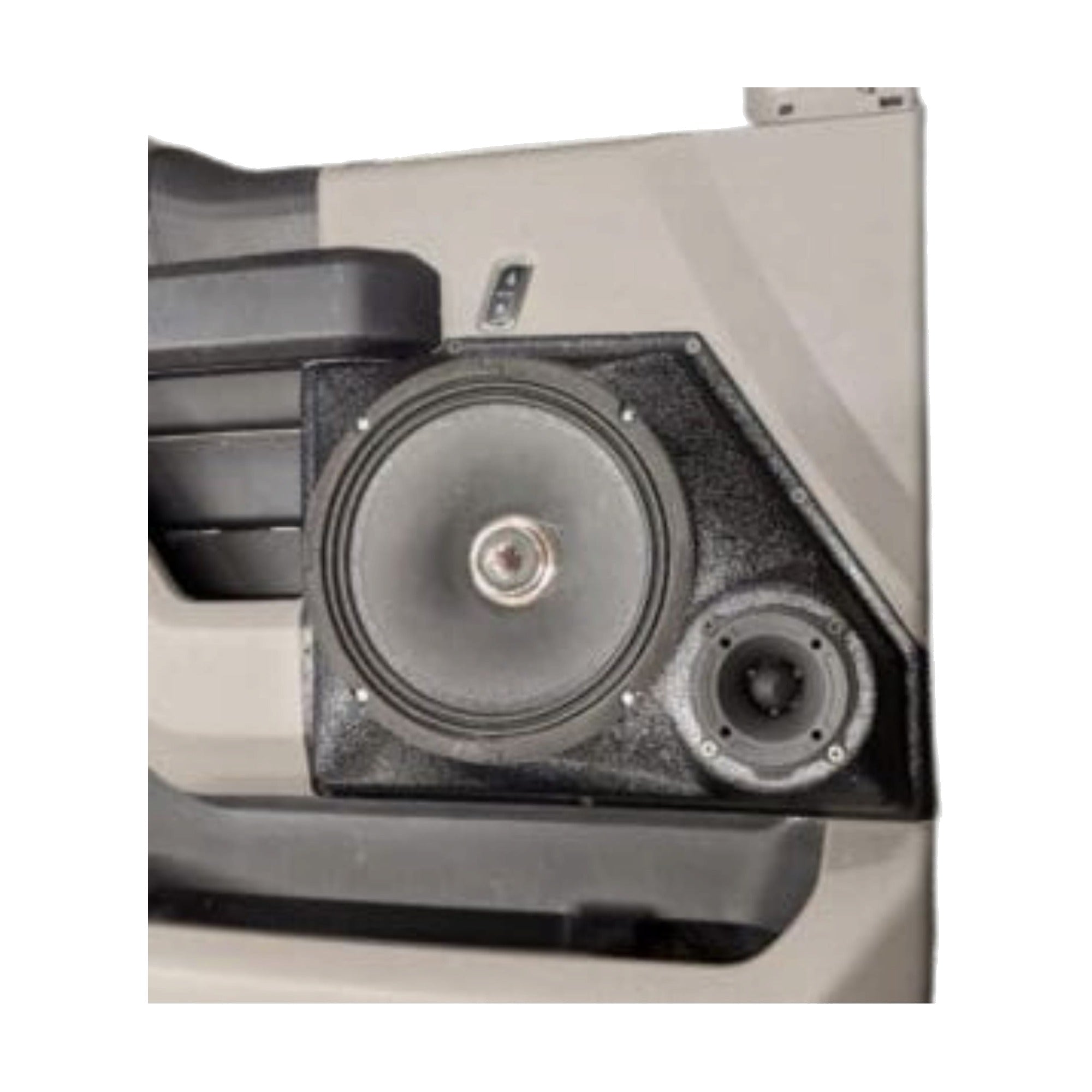 Custom Speaker Pods 15-FD-FP-UV-EW-FD-83 8" + 3.5" Front Pods - 15-20 F-150
