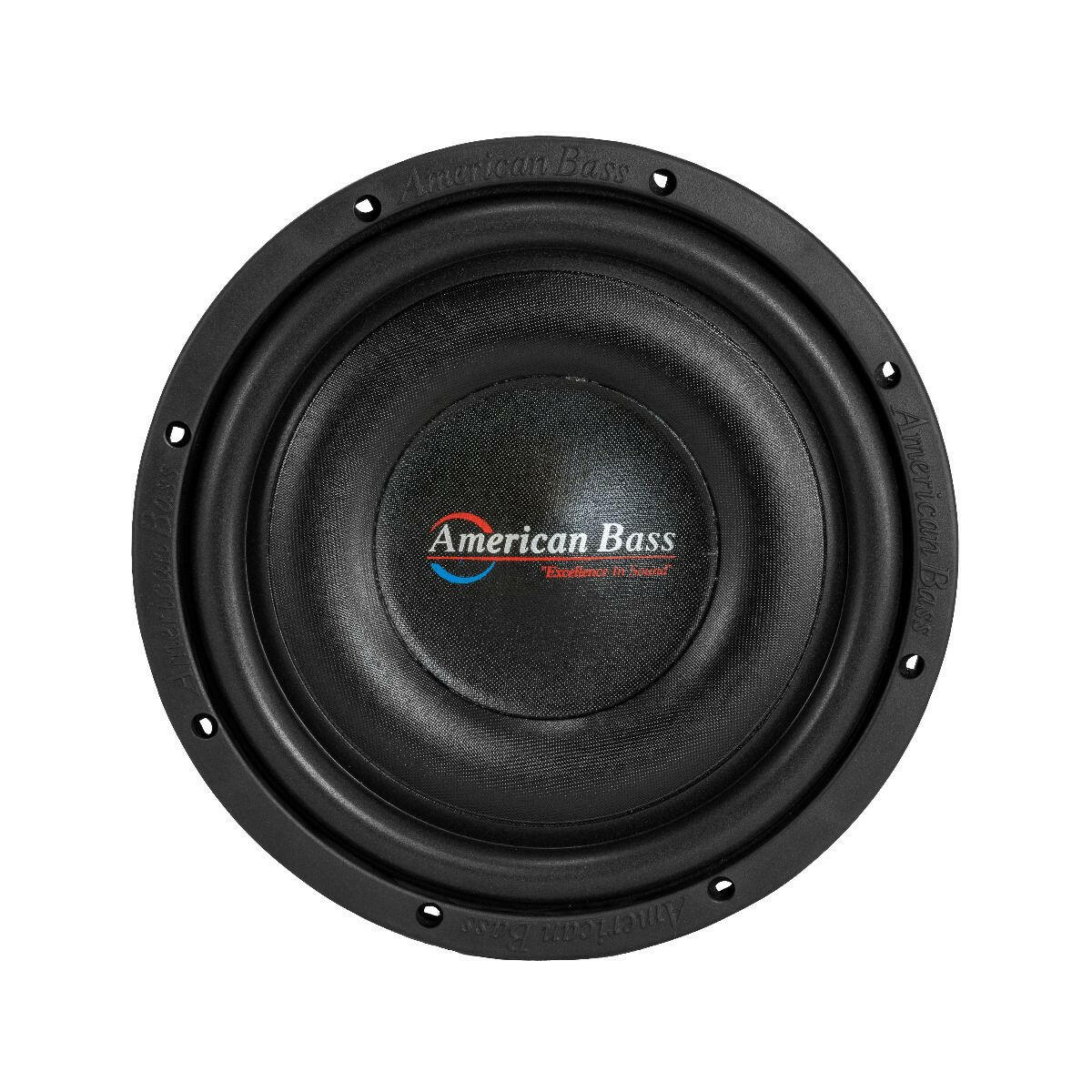 American Bass SL 10" Car Subwoofer 300 Watts RMS Single Voice Coil 4 Ohm (Shallow Mount)