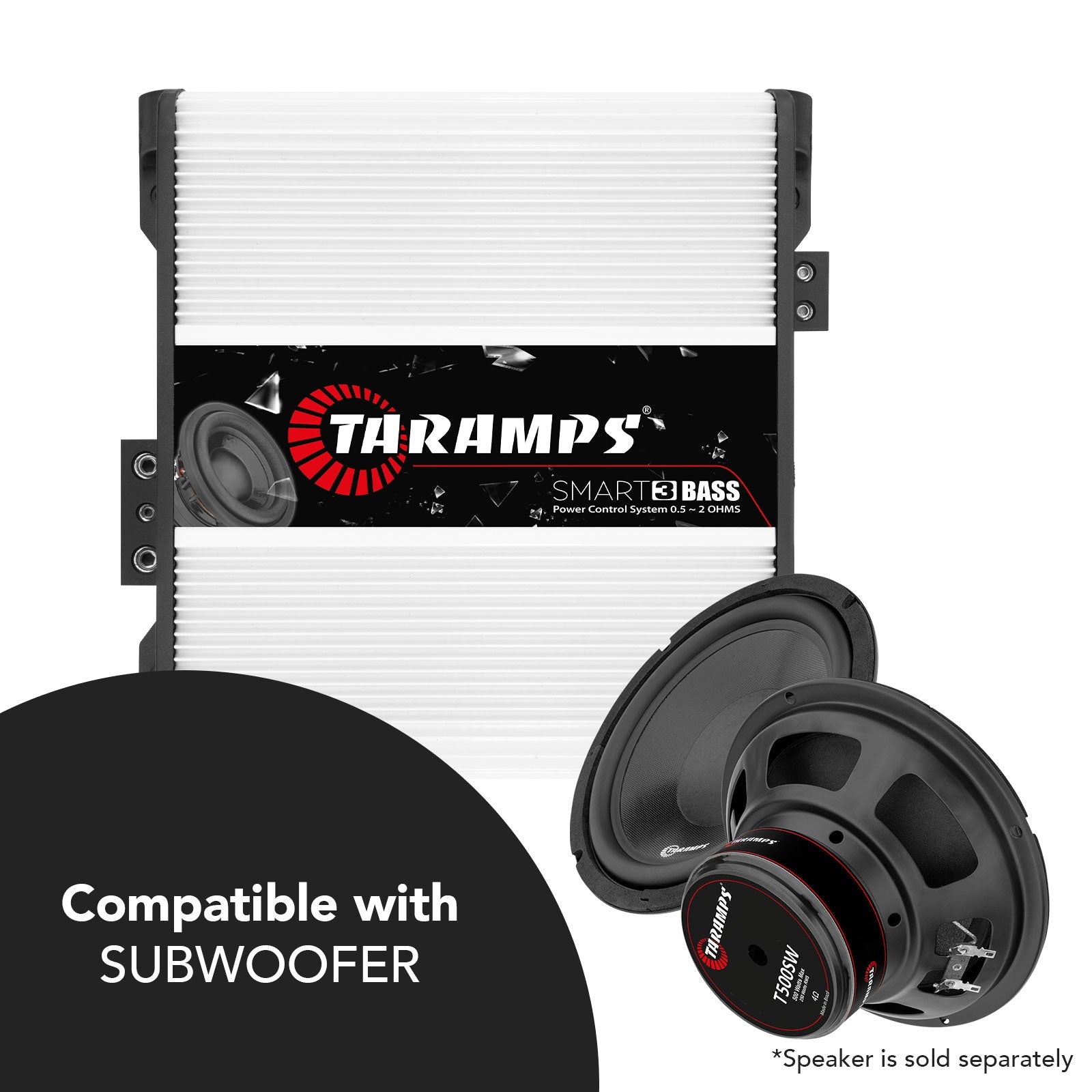 Taramps SMART 3 BASS + TS 400x4 2 OHM Car Amplifier COMBO - 7