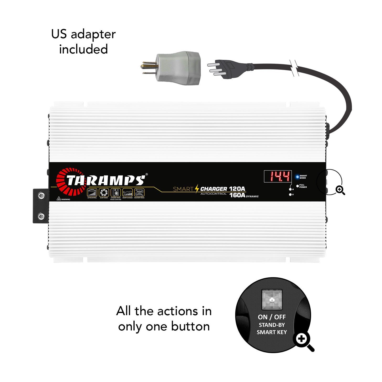 Taramps Smart Charger 120A Power Supply - 7