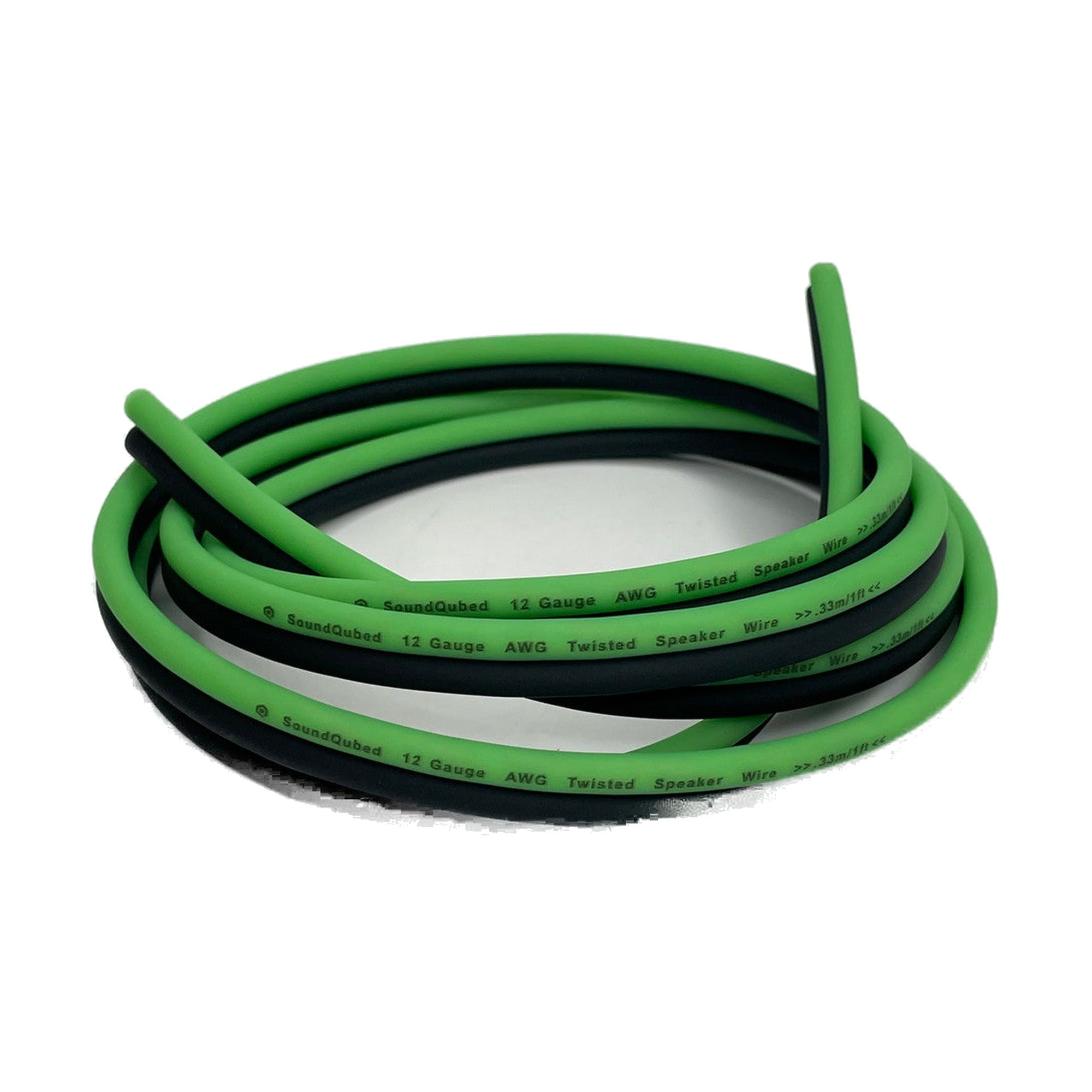 SoundQubed Speaker Wire 12 Gauge 300 Ft. GRN