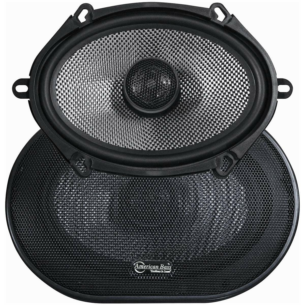 American Bass SQ 5.7" Full Range Speakers 75 Watts (Pair)