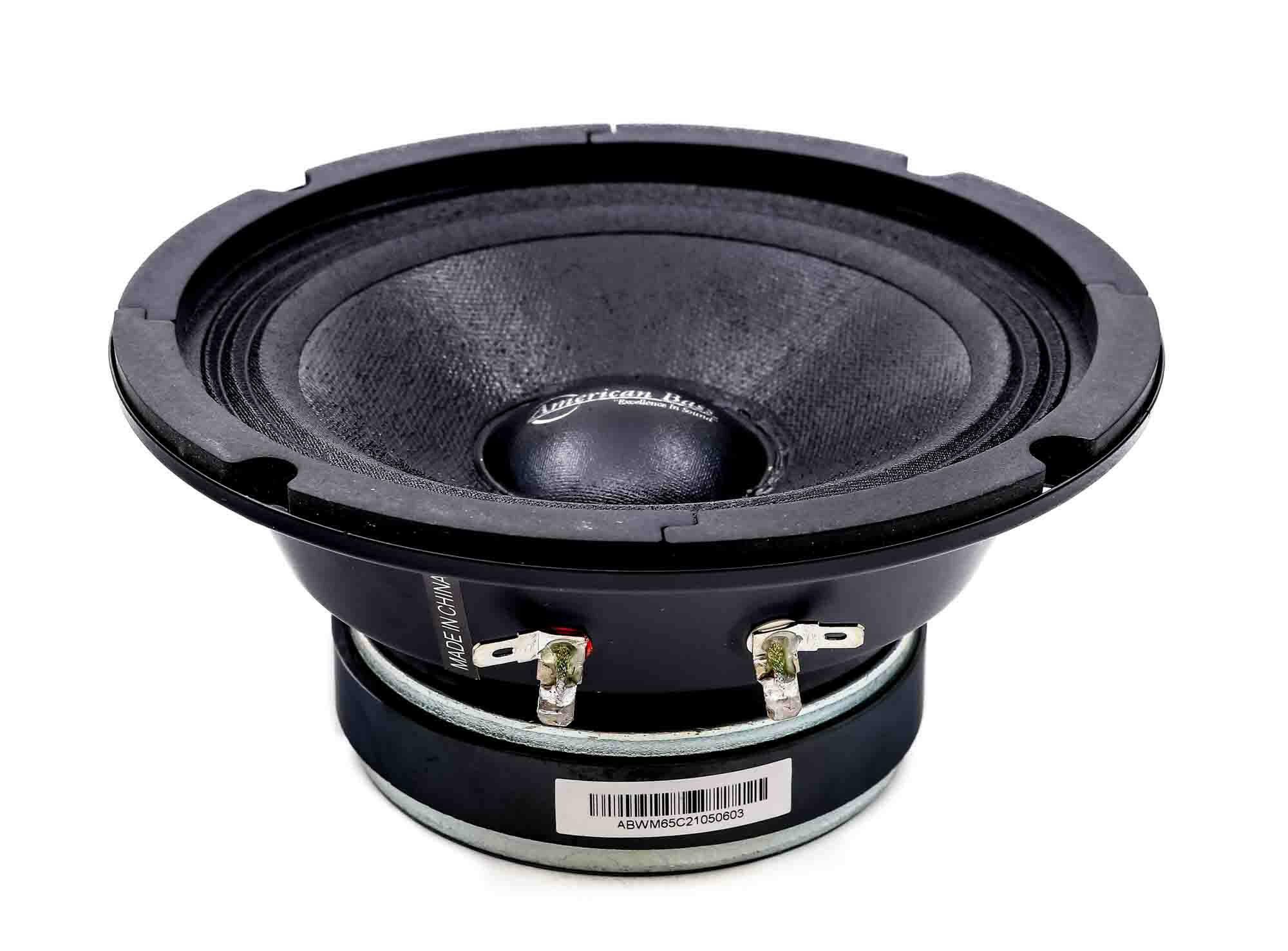 American Bass SQ 65CBX Mid Range Speaker 150 Watts