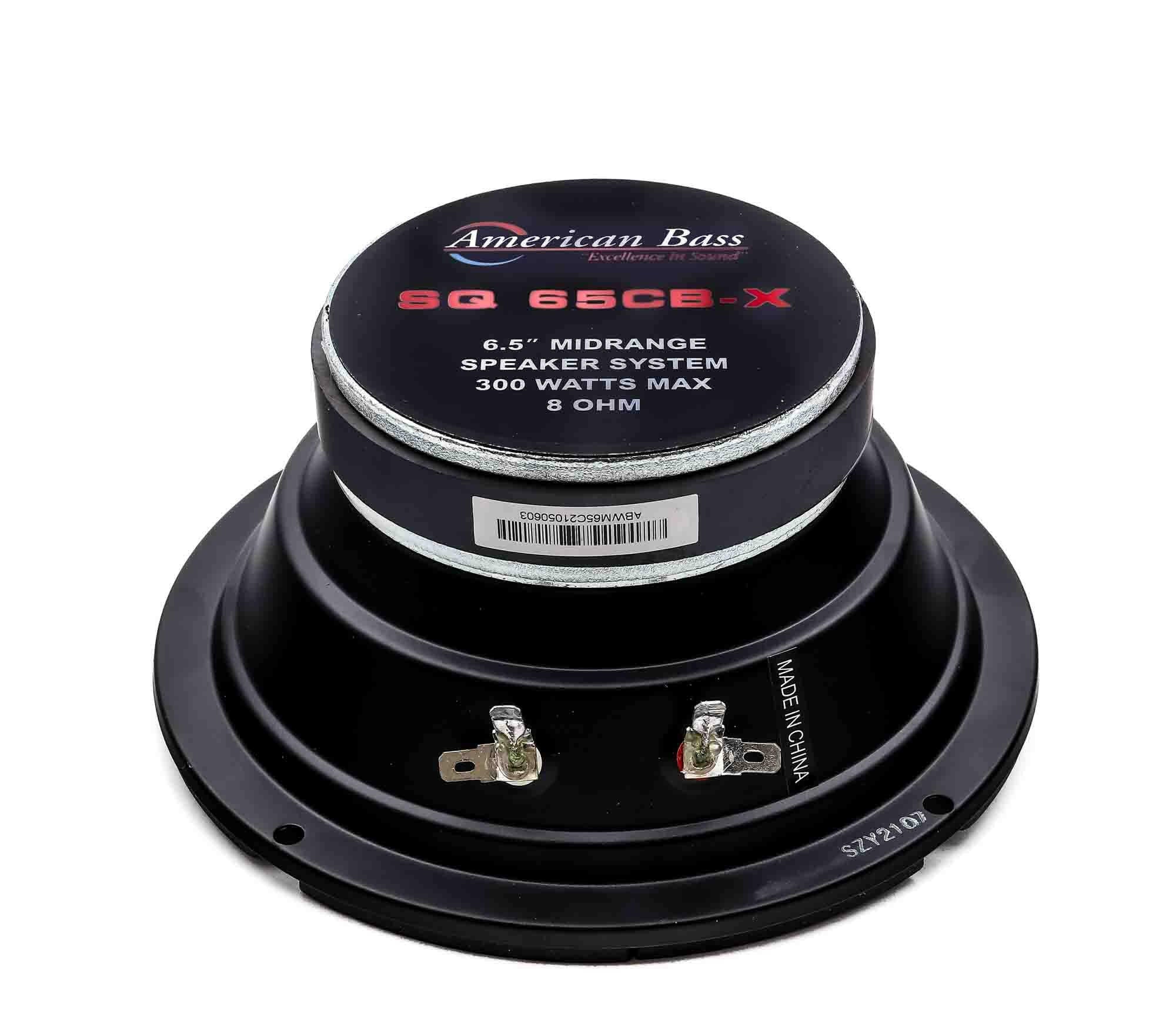 American Bass SQ 65CBX Mid Range Speaker 150 Watts