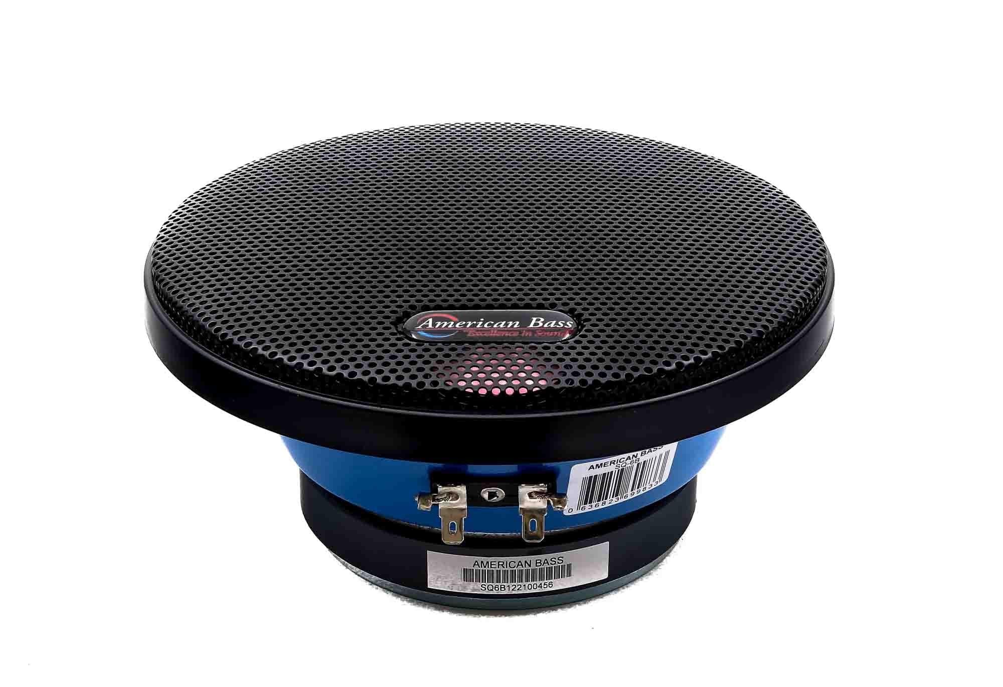 American Bass SQ 6B Mid Range Speaker 150 Watts
