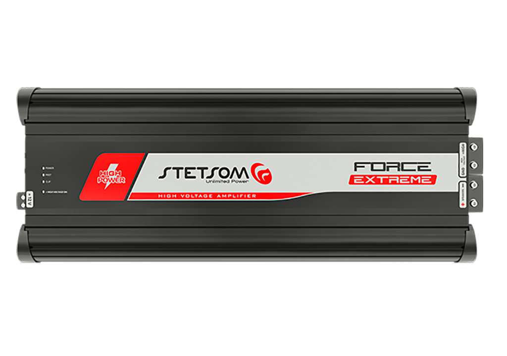 Stetsom FORCE EXTREME HIGH VOLTAGE - Mono Car Audio Amplifier (180,000 Watts RMS)