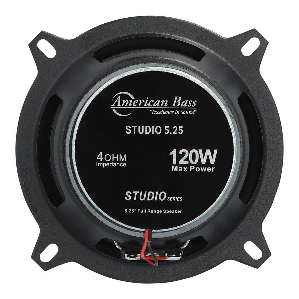American Bass Studio 5.25" Full Range Speakers 60 Watts (Pair)