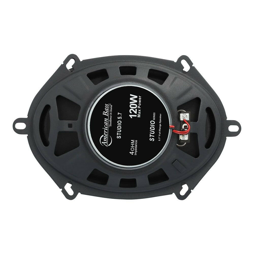 American Bass Studio 5.7" Full Range Speakers 60 Watts (Pair)