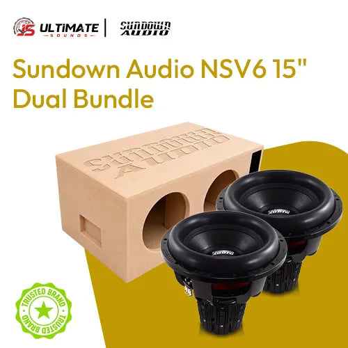 Sundown Audio NSV6 15" Dual Bundle