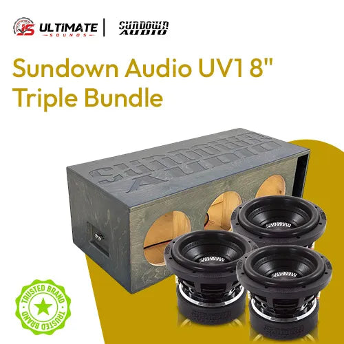 Sundown Audio UV1 8" Triple Bundle