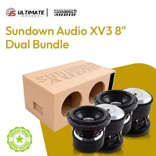 Sundown Audio XV3 8" Dual Bundle