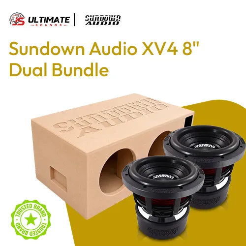 Sundown Audio XV4 8" Dual Bundle