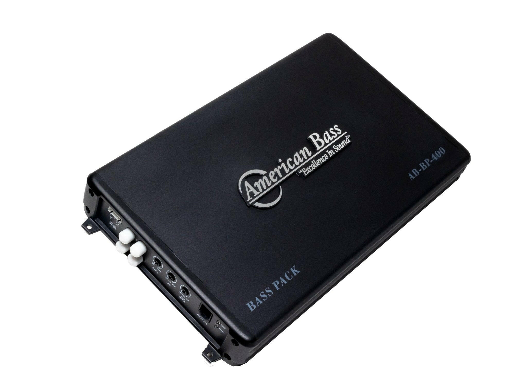 American Bass Bass Pack Dual 12" Loaded Subwoofer Enclosure with Amplifier 600 Watts RMS