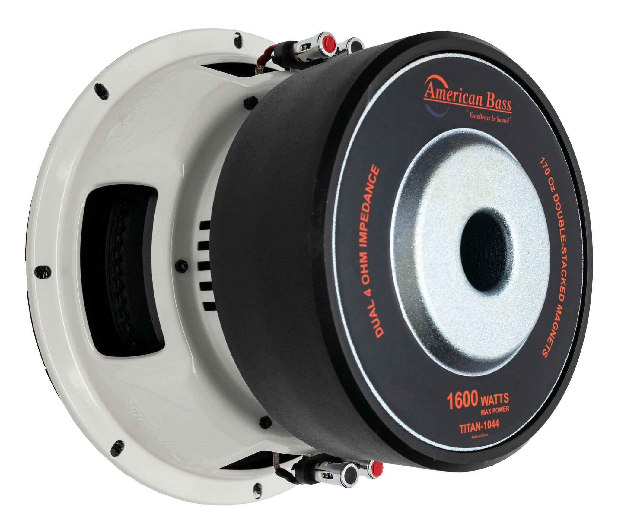 American Bass Titan 10" Car Subwoofer 800 Watts RMS Dual Voice Coil 4 Ohm