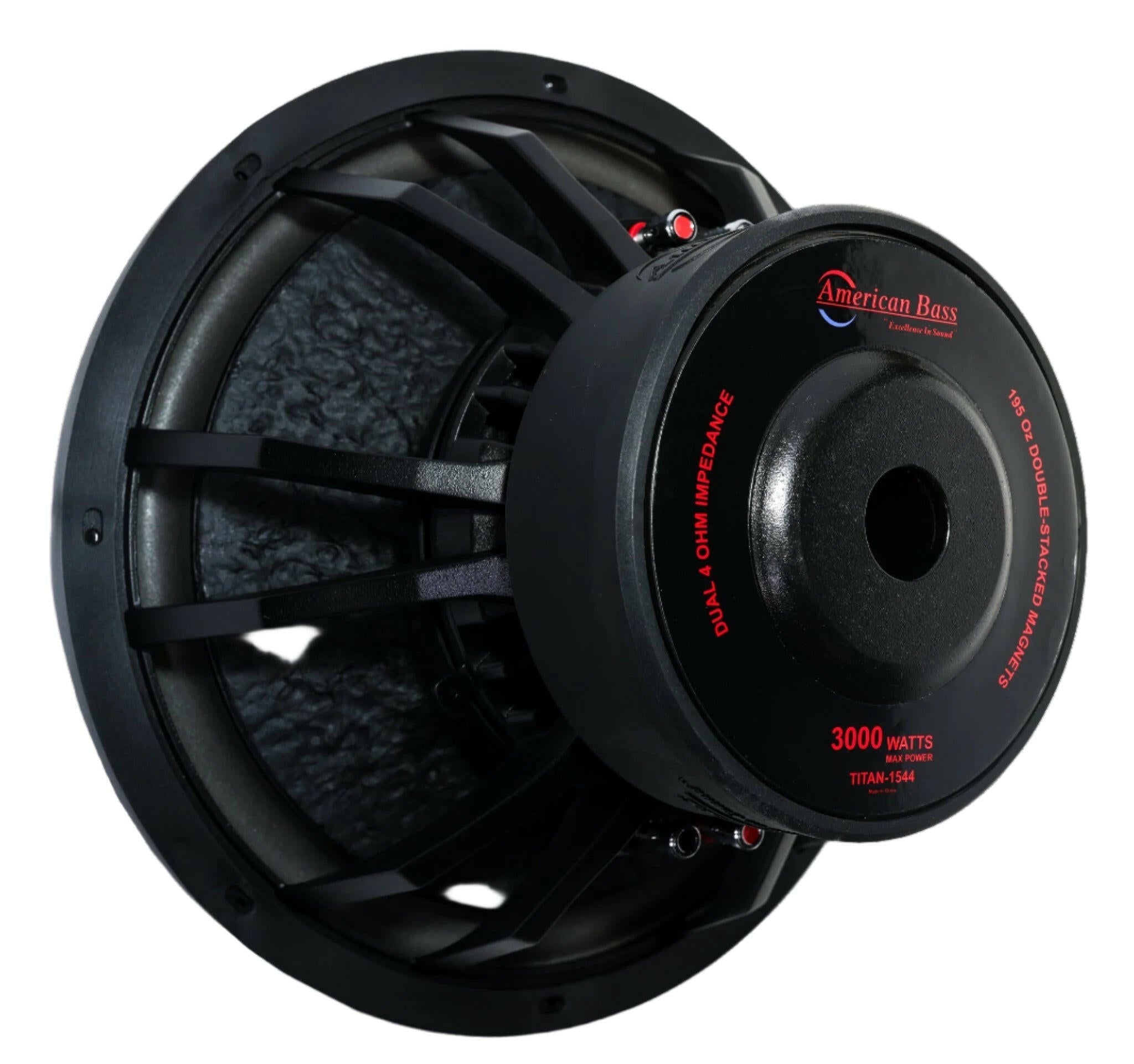 American Bass Titan 15" Car Subwoofer 800 Watts RMS Dual Voice Coil 4 Ohm