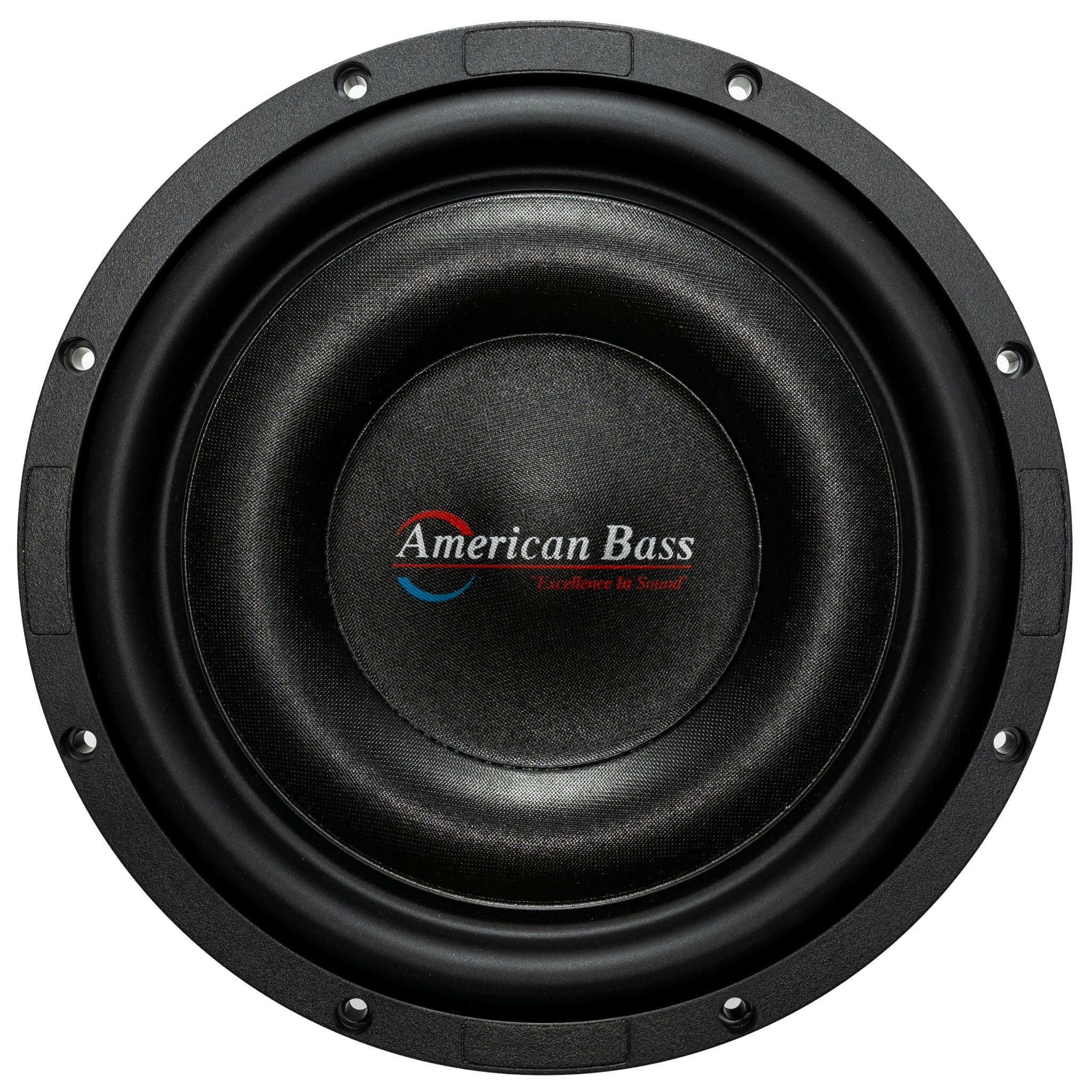 American Bass Titanium 10" Car Subwoofer 500 Watts RMS Dual Voice Coil 4 Ohm (Shallow Mount)