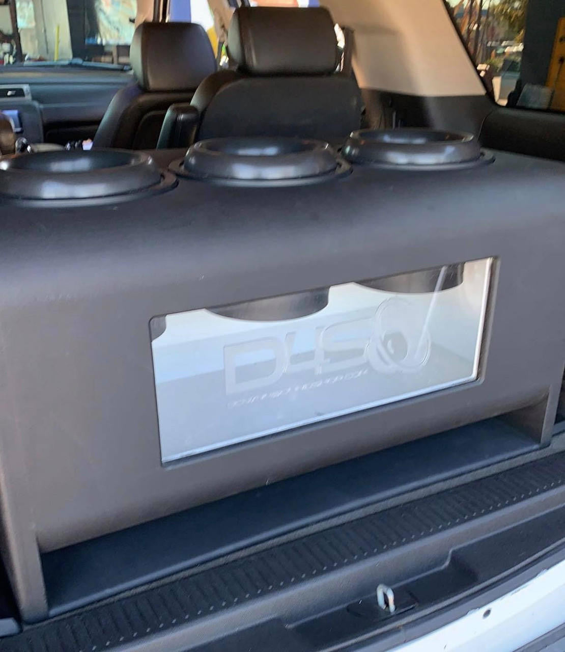 Down4Sound Triple 10" Custom Kerf Ported Subwoofer Box (hand Made IN The Usa) Subwoofer Enclosure