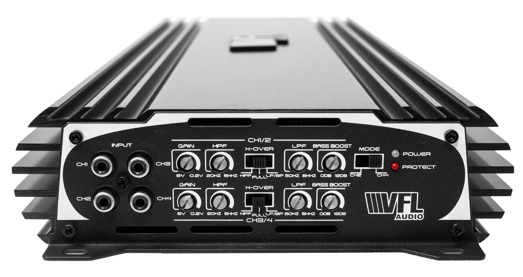 VFL Audio Stealth 500.4 Class AB High Performance Multichannel Amplifier 250W RMS