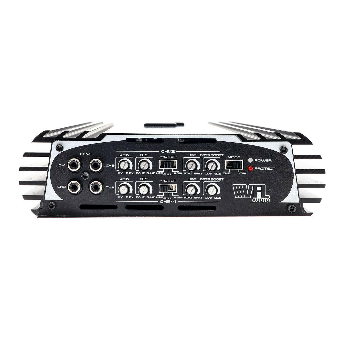 VFL Audio Stealth 500.4 Class AB High Performance Multichannel Amplifier 250W RMS