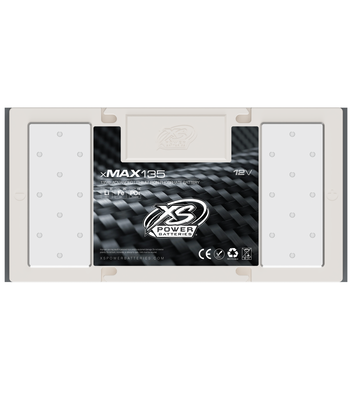 XS Power xMAX 135 12V Lithium Car Audio Battery
