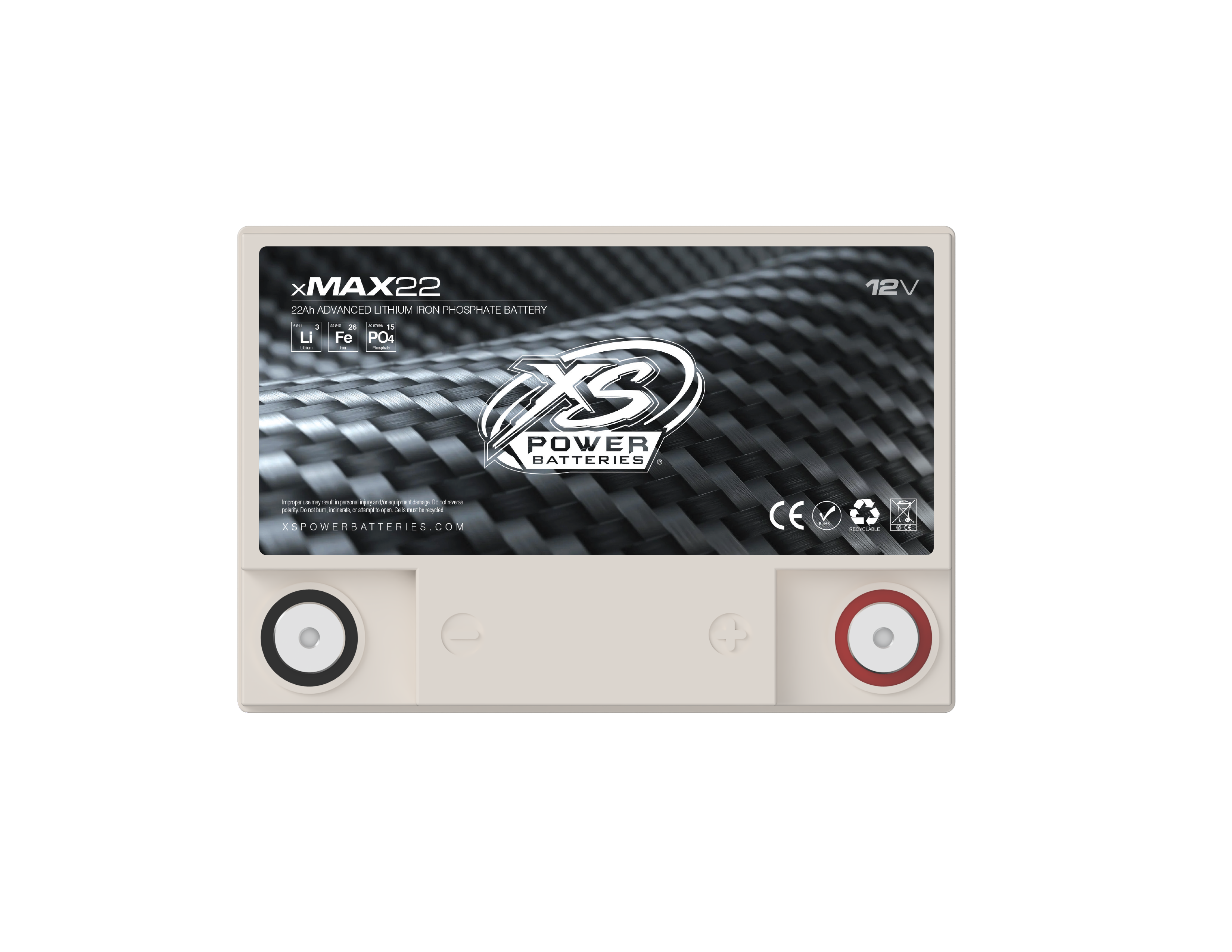 XS Power xMAX 22 12V Lithium Car Audio Battery – 5,000W