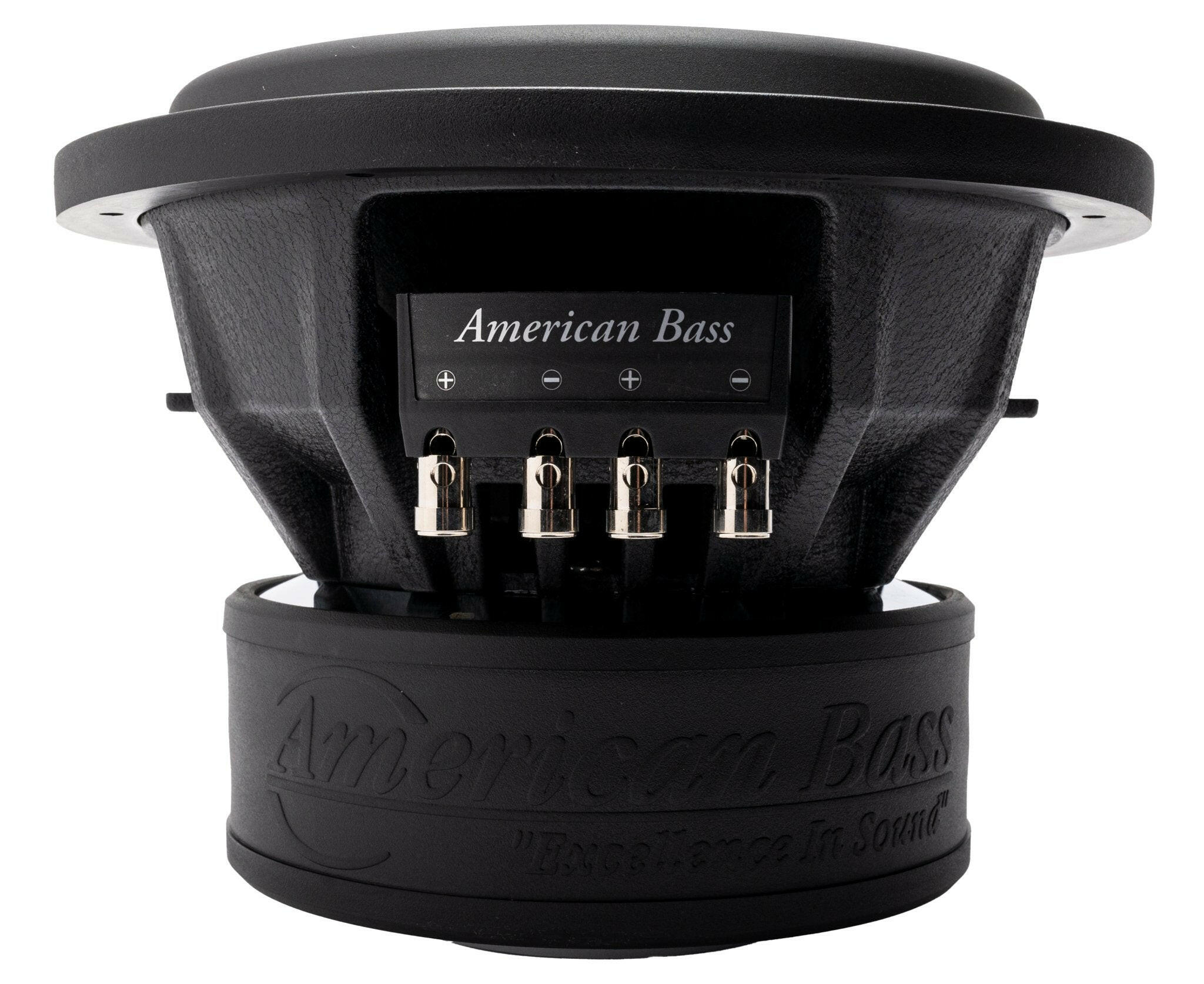 American Bass XR 10" Car Subwoofer 1000 Watts RMS Dual Voice Coil 2 Ohm or 4 Ohm