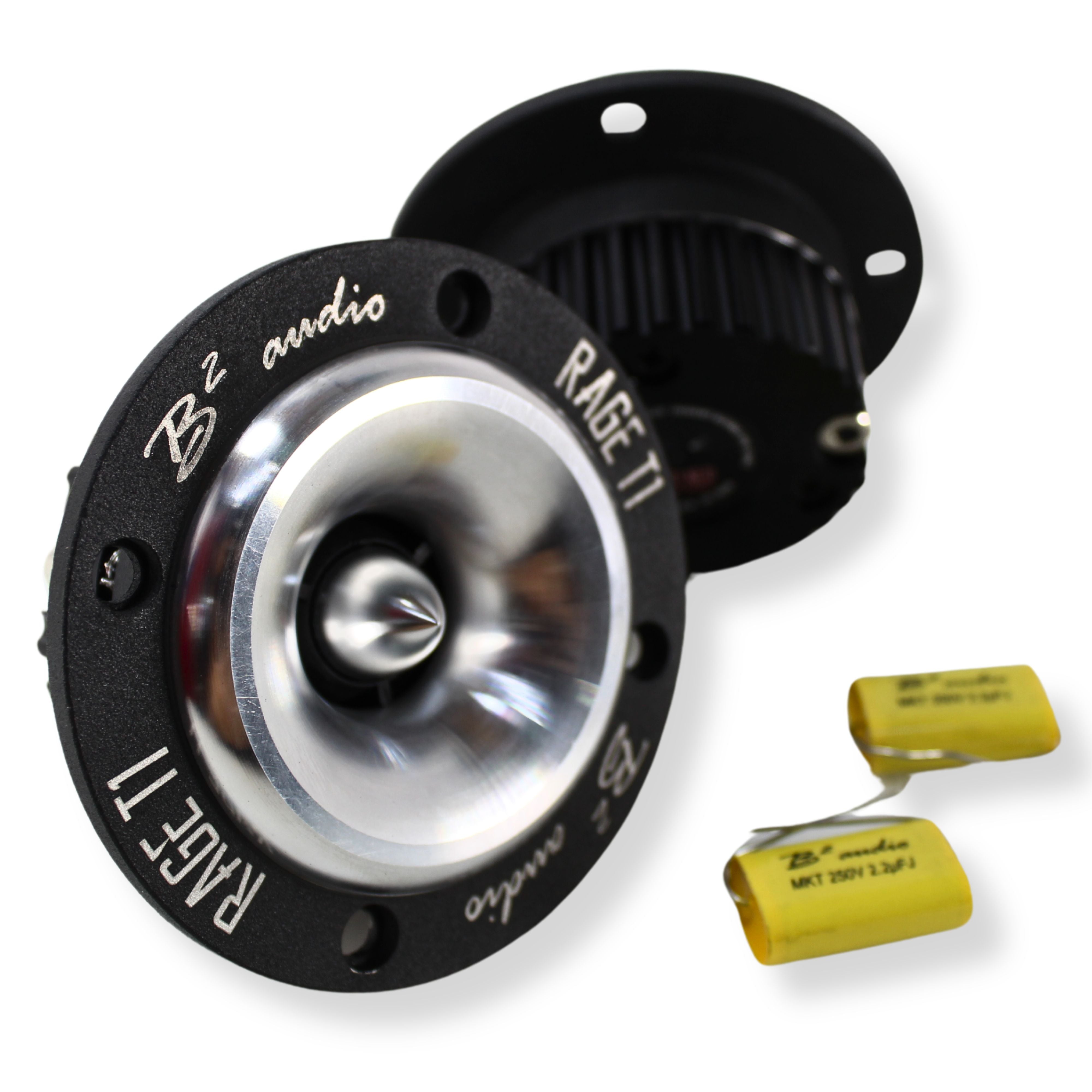 B2 Audio RAGE T1 1" Tweeter 100W RMS 4 Ohm (Pair)