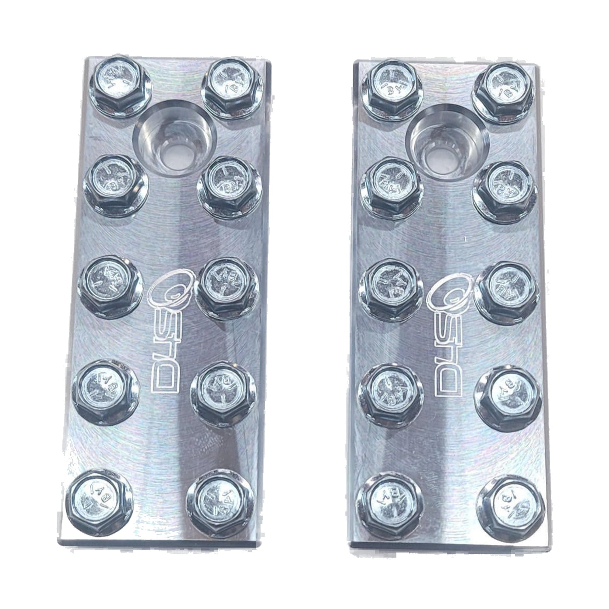 Down4Sound 10 Spot - D4S Battery Distro Block - 1/0 AWG Input (lug Style) Pair