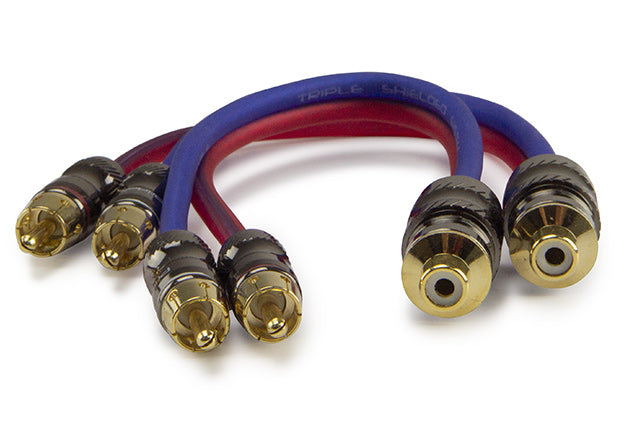 Pride Audio Y-9000 RCA Splitter 1M-2F (2-Pack) — view 7