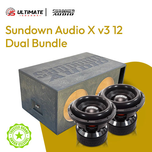 Sundown Audio X v3 12 Dual Bundle (Baltic Birch)
