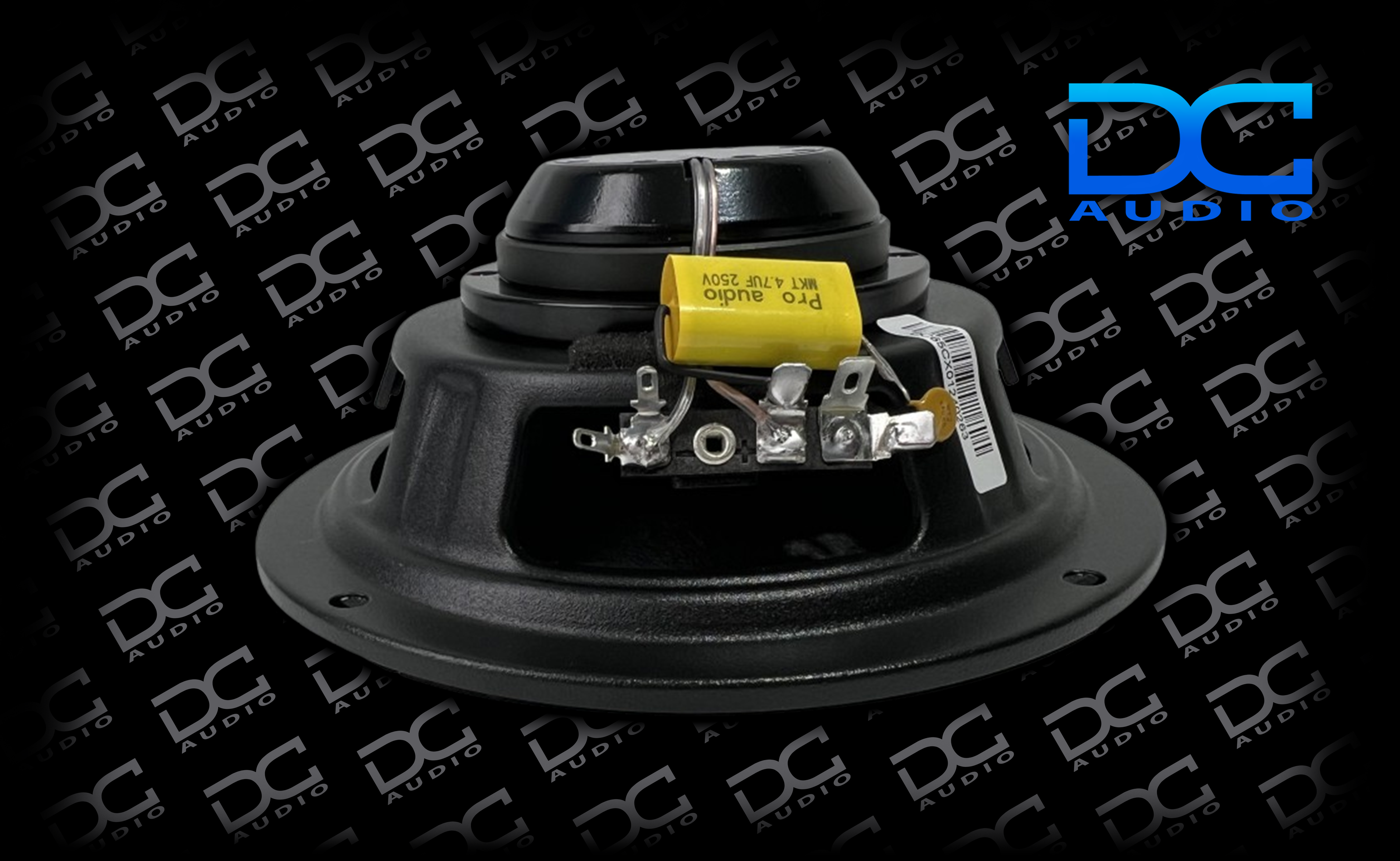 DC Audio DC-65CX 6.5" Coaxial Speakers 100W 4 Ohm (Pair)