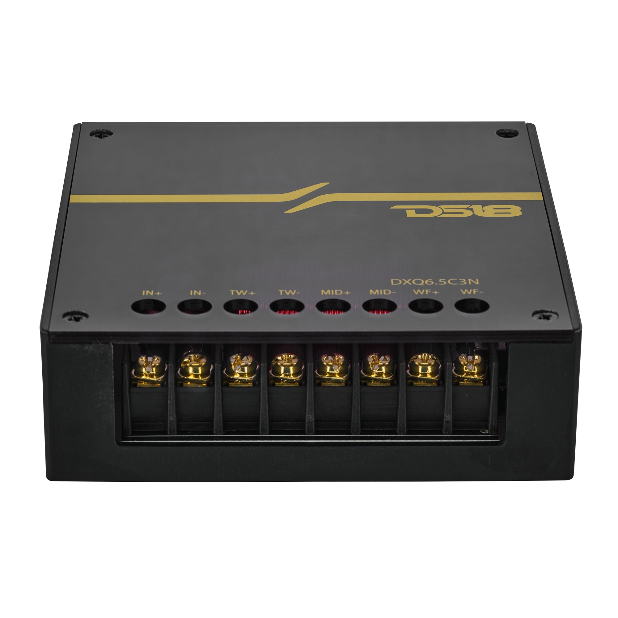 DS18 DXQ 6.5" 3-Way Component Speaker Set with Neodymium Magnet and Yellow Straw + Composite Foam Cone | | 180W RMS 4-Ohm